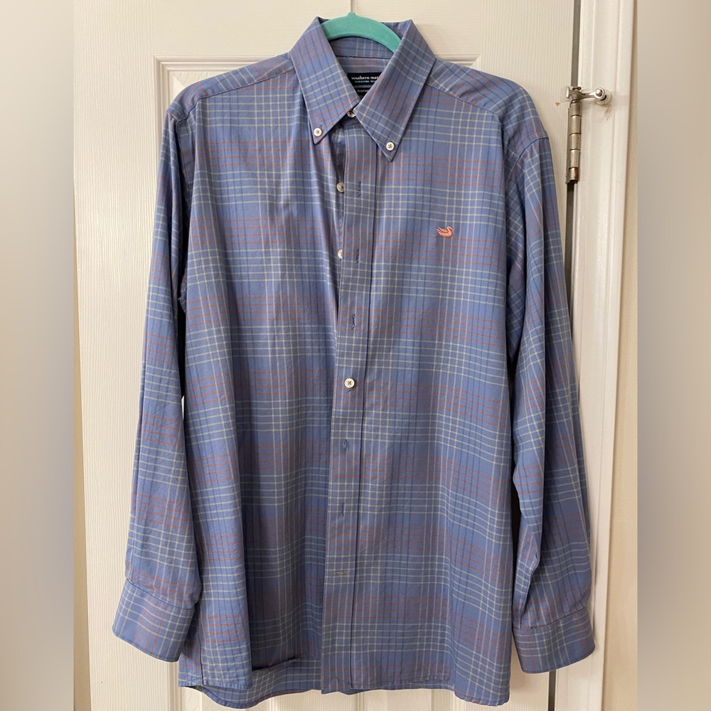 Men’s Southern Marsh Performance Button Down.